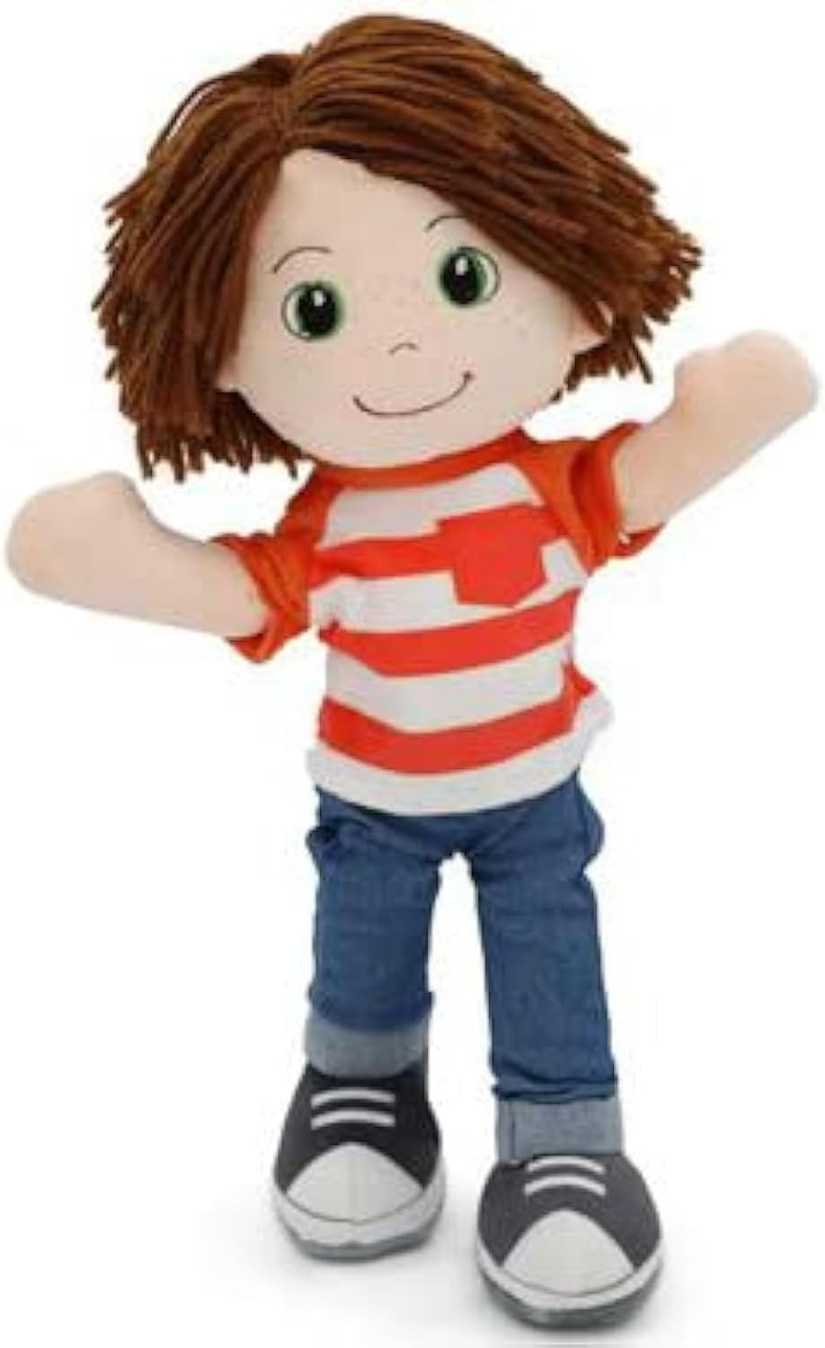 14" Soft Baby Doll for Boys (Ollie) - Plush Rag Doll for Toddlers & Infants, Washable Stuffed Toy with Sensory Fabric Body - Great for Baby Showers, Birthdays & Special Occasions