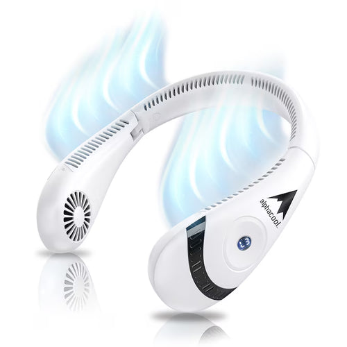 1-In 5 -Volt 3 -Speed Indoor/Outdoor White Personal Fan Battery Included Charger Included