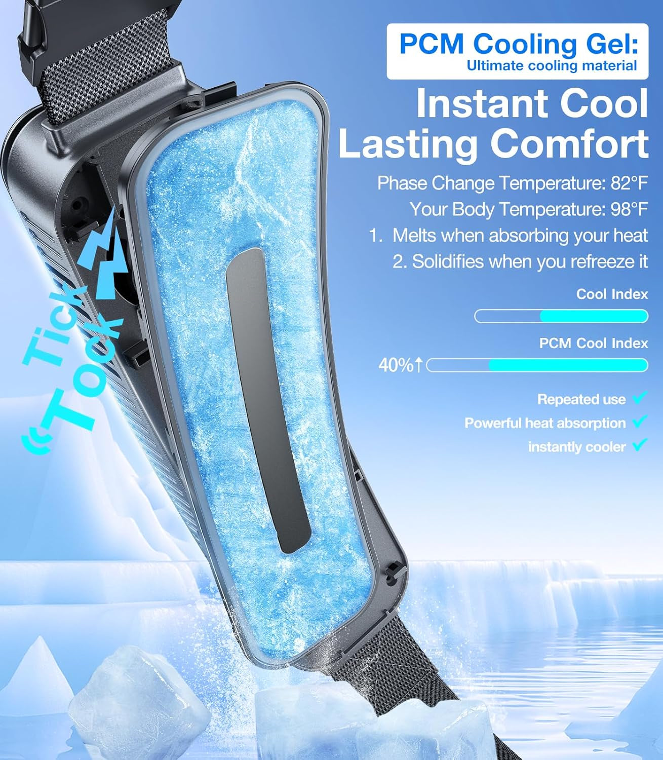 2026 Top Portable Waist Fan Coolify Zone 3, Ultra-Light Personal Wearable Belt Fan, 26Ft/S Strongest Wind for Full Body Cooling【No.1 Cooling Area & Cool Tech】 Rechargeable for Outdoor/Jobsite